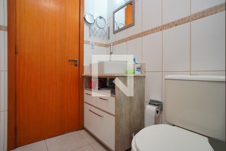 Banheiro Corredor de apartamento à venda com 1 quarto, 43m² em Auxiliadora, Porto Alegre