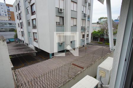 Sala - Vista de apartamento à venda com 1 quarto, 43m² em Auxiliadora, Porto Alegre