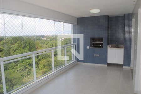 Varanda gourmet de apartamento para alugar com 4 quartos, 144m² em Patamares, Salvador