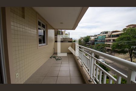 Varanda de apartamento à venda com 3 quartos, 100m² em Recreio dos Bandeirantes, Rio de Janeiro