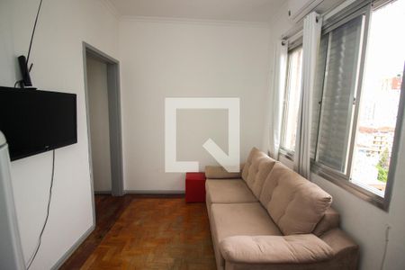 Sala de apartamento à venda com 1 quarto, 40m² em Cidade Baixa, Porto Alegre