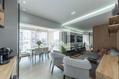 Sala de apartamento à venda com 1 quarto, 70m² em Itaim Bibi, São Paulo