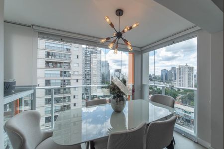 Varanda de apartamento à venda com 1 quarto, 70m² em Itaim Bibi, São Paulo