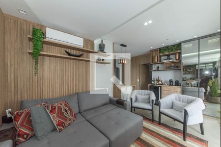 Sala de apartamento à venda com 1 quarto, 70m² em Itaim Bibi, São Paulo