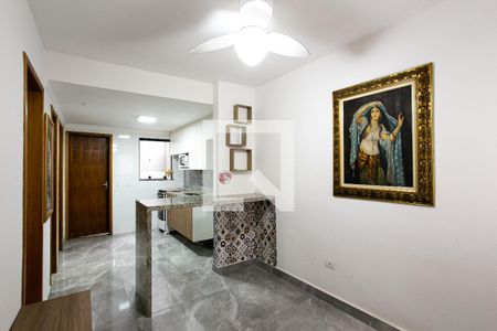 Sala de apartamento para alugar com 2 quartos, 49m² em Vila Antonina, São Paulo