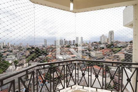 Varanda da Sala de apartamento à venda com 2 quartos, 64m² em Vila Guaca, São Paulo