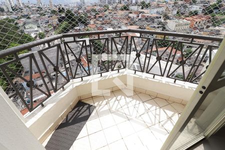 Varanda da Sala de apartamento à venda com 2 quartos, 64m² em Vila Guaca, São Paulo