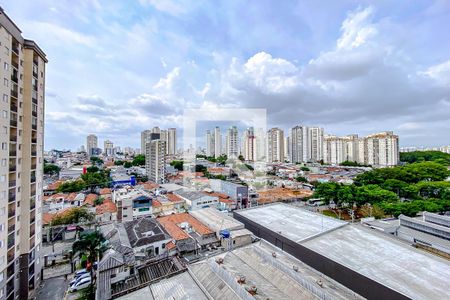 Vista da Sala de apartamento à venda com 1 quarto, 29m² em Belenzinho, São Paulo