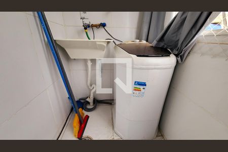 Cozinha e Área de Serviço de apartamento para alugar com 2 quartos, 55m² em Jardim Ana Maria, Jundiaí