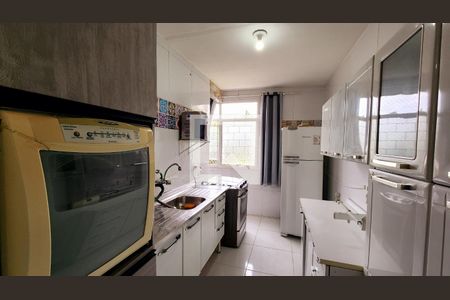 Cozinha e Área de Serviço de apartamento para alugar com 2 quartos, 55m² em Jardim Ana Maria, Jundiaí