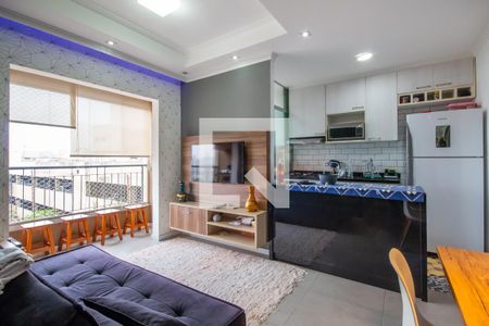 Sala de apartamento à venda com 2 quartos, 45m² em Bussocaba, Osasco