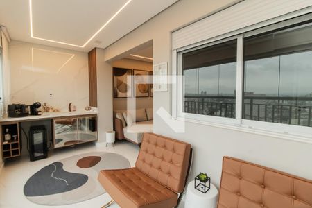 Varanda de apartamento para alugar com 2 quartos, 64m² em Vila Guilhermina, São Paulo