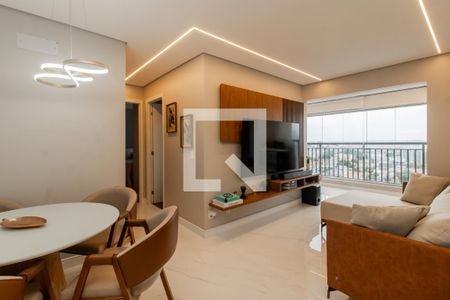 Sala de apartamento para alugar com 2 quartos, 64m² em Vila Guilhermina, São Paulo