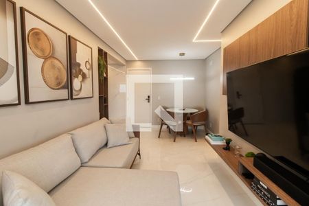 Sala de apartamento para alugar com 2 quartos, 64m² em Vila Guilhermina, São Paulo