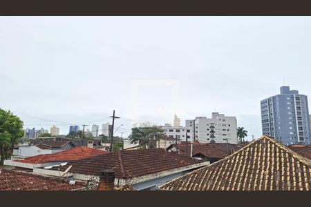 Vista da Sala de casa para alugar com 2 quartos, 55m² em Vila Caiçara, Praia Grande