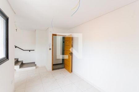 Sala de apartamento à venda com 2 quartos, 100m² em Jardim Santo Alberto, Santo André