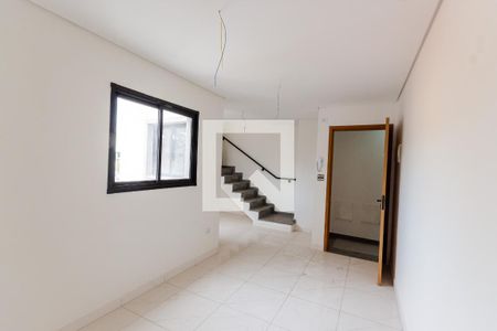 Sala de apartamento à venda com 2 quartos, 100m² em Jardim Santo Alberto, Santo André