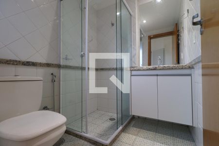 Banheiro de kitnet/studio para alugar com 1 quarto, 30m² em Nova Aliança, Ribeirão Preto