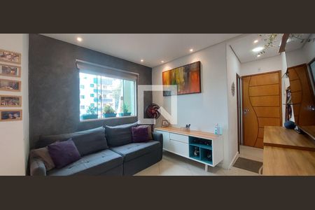 Sala de apartamento à venda com 2 quartos, 100m² em Vila Metalúrgica, Santo André