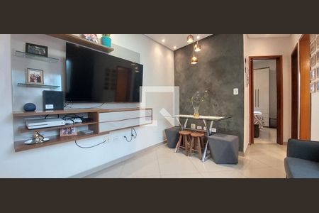 Sala de apartamento à venda com 2 quartos, 100m² em Vila Metalúrgica, Santo André