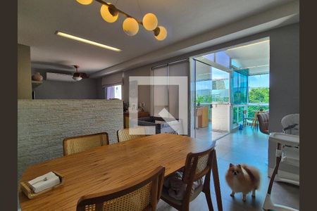 Sala de apartamento para alugar com 3 quartos, 137m² em Recreio dos Bandeirantes, Rio de Janeiro