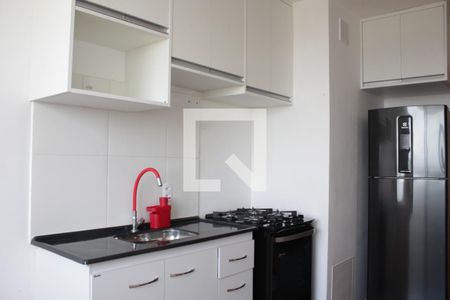 Cozinha de apartamento para alugar com 1 quarto, 27m² em Belenzinho, São Paulo