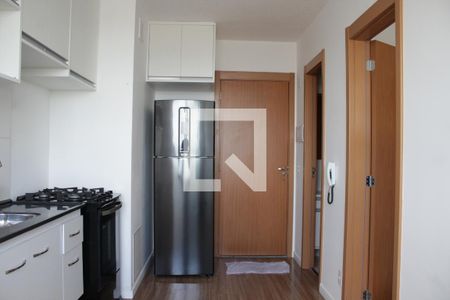 Cozinha de apartamento para alugar com 1 quarto, 27m² em Belenzinho, São Paulo