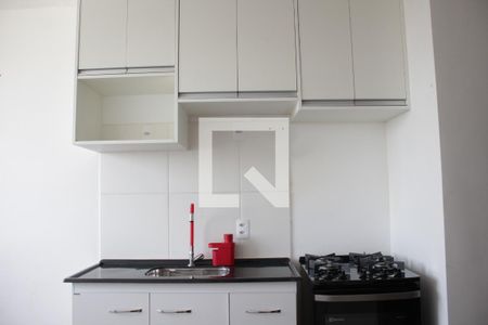 Cozinha de apartamento para alugar com 1 quarto, 27m² em Belenzinho, São Paulo