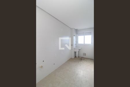 Cozinha de apartamento à venda com 2 quartos, 58m² em Santo Antônio, Porto Alegre