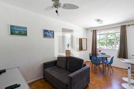 Sala de apartamento à venda com 2 quartos, 65m² em Santo Amaro, São Paulo