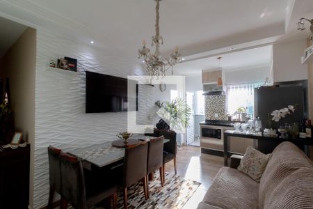 Sala e Cozinha  de apartamento à venda com 2 quartos, 63m² em Vila Ré, São Paulo