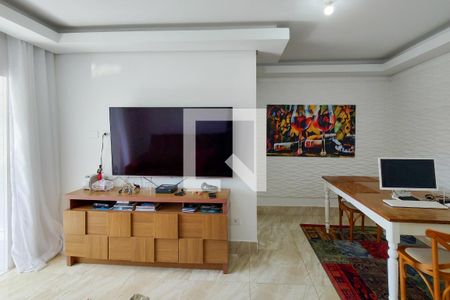 Sala de apartamento para alugar com 2 quartos, 71m² em Caiçara, Praia Grande