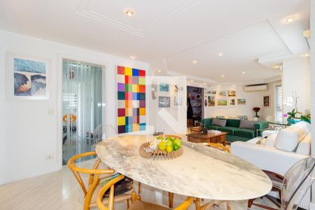 Sala de Jantar de apartamento à venda com 3 quartos, 137m² em Jardim Anália Franco, São Paulo