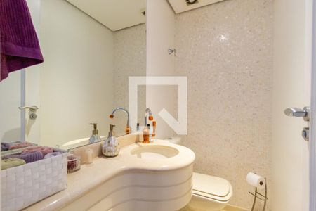 Lavabo de apartamento à venda com 3 quartos, 137m² em Jardim Anália Franco, São Paulo