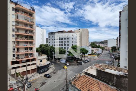 Vista da Sala de apartamento à venda com 3 quartos, 92m² em Grajaú, Rio de Janeiro