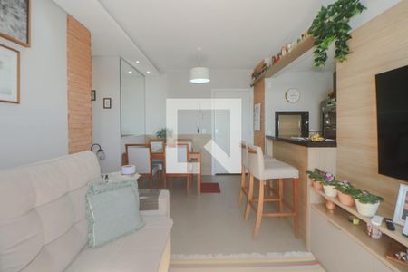 Sala de apartamento à venda com 2 quartos, 63m² em Navegantes, Porto Alegre