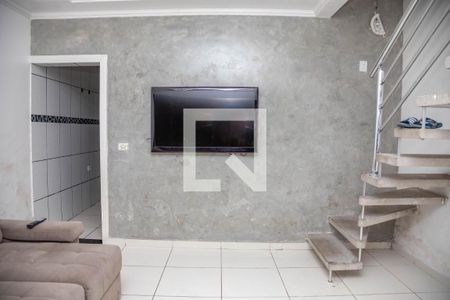 Sala  de casa para alugar com 2 quartos, 150m² em Conceição, Diadema