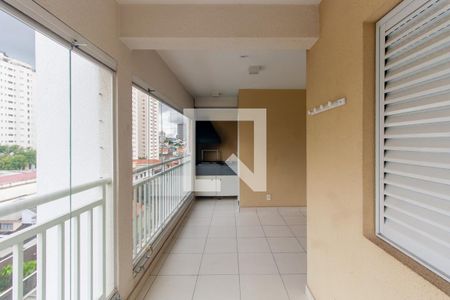 Varanda da Sala de apartamento para alugar com 3 quartos, 71m² em Vila Prudente, São Paulo