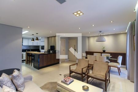 Sala/Cozinha de apartamento para alugar com 3 quartos, 140m² em Parque da Mooca, São Paulo