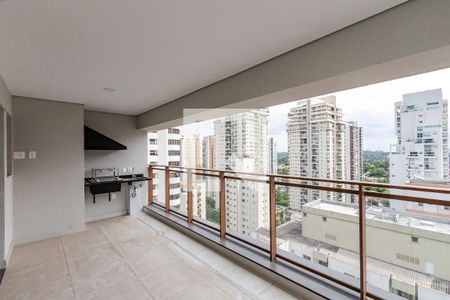 Varanda da Sala de apartamento à venda com 2 quartos, 109m² em Campo Belo, São Paulo