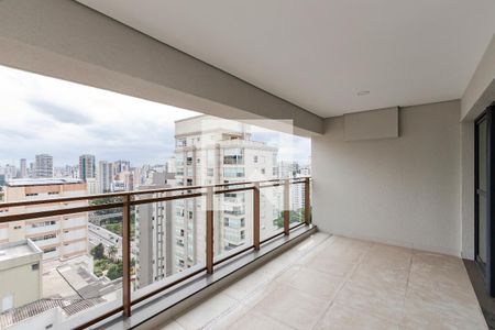 Varanda da Sala de apartamento à venda com 2 quartos, 109m² em Campo Belo, São Paulo