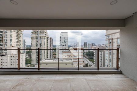 Varanda da Sala de apartamento à venda com 2 quartos, 109m² em Campo Belo, São Paulo