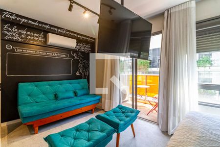 Studio de kitnet/studio para alugar com 1 quarto, 34m² em Vila Madalena, São Paulo