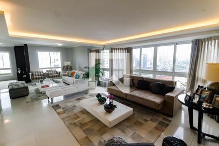 Sala 1 de apartamento à venda com 4 quartos, 200m² em Vila Morumbi, São Paulo