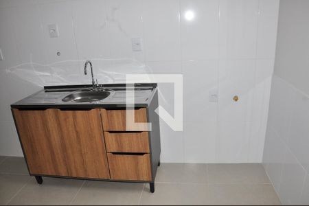 Detalhe - Sala, Cozinha e Área de Serviço de casa para alugar com 1 quarto, 55m² em Freguesia do Ó, São Paulo