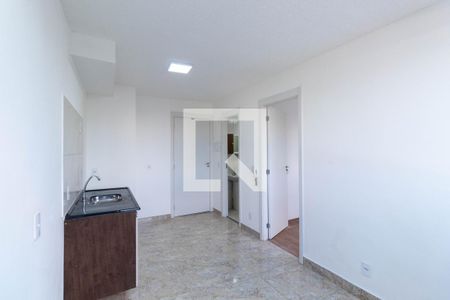 Sala/Cozinha de apartamento para alugar com 1 quarto, 25m² em Jardim Jaú (zona Leste), São Paulo