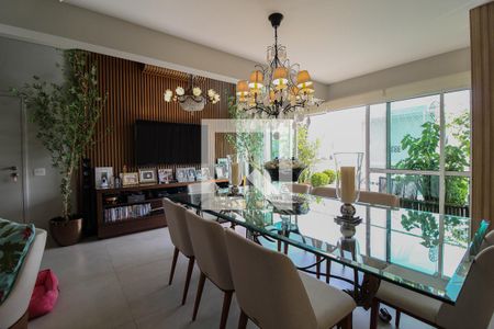 Sala de Jantar de apartamento para alugar com 2 quartos, 115m² em Moema, São Paulo
