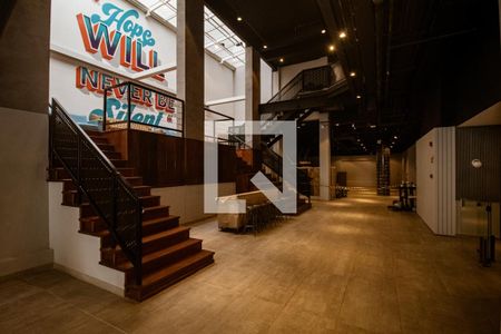 Studio para alugar com 23m², 1 quarto e 1 vaga Studio para alugar com 23m², 1 quarto e 1 vagaHall de entrada