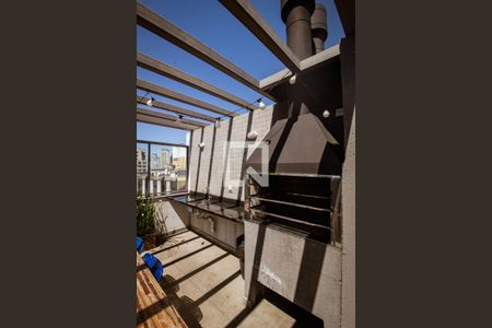 Studio para alugar com 23m², 1 quarto e 1 vaga Studio para alugar com 23m², 1 quarto e 1 vagaÁrea comum - Churrasqueira