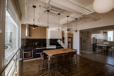 Studio para alugar com 23m², 1 quarto e 1 vaga Studio para alugar com 23m², 1 quarto e 1 vagaÁrea comum - Salão de festas